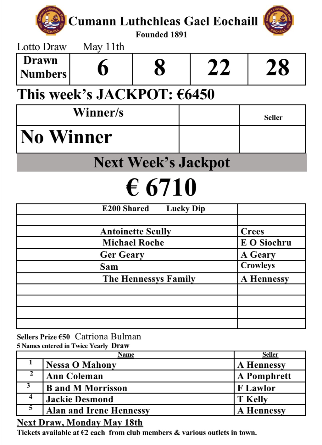 lotto results 11 may